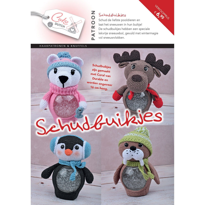 CuteDutch Uitgeverij Patroonboeken CuteDutch - Patroonboekje Schudbuikjes