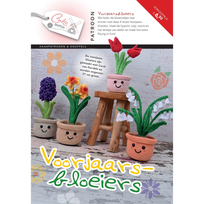 CuteDutch Uitgeverij Patroonboeken CuteDutch - Patroonboekje Aftelkalender Verjaardag