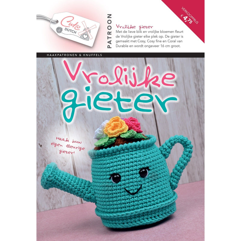 CuteDutch Uitgeverij Patroonboeken CuteDutch - Patroonboekje Vrolijke gieter
