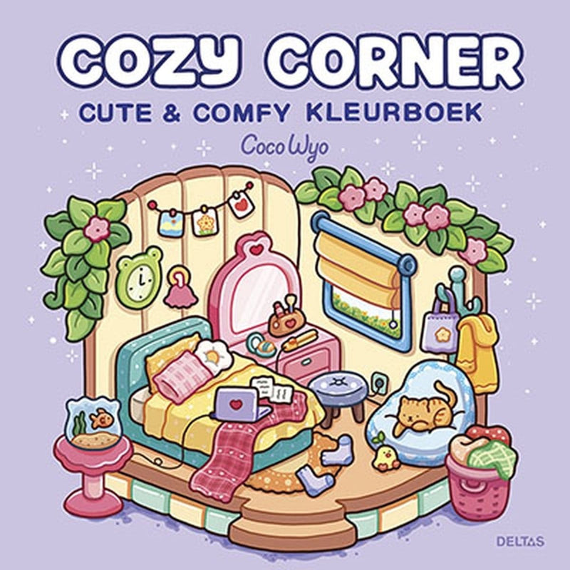 Deltas Boeken Kleurboek Cozy Corner Cute & Comfy (pre-order)