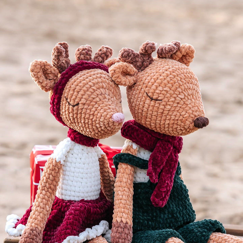 Durable Haakpakketten Haakpakket: Hertjes Rudy & Noëlle