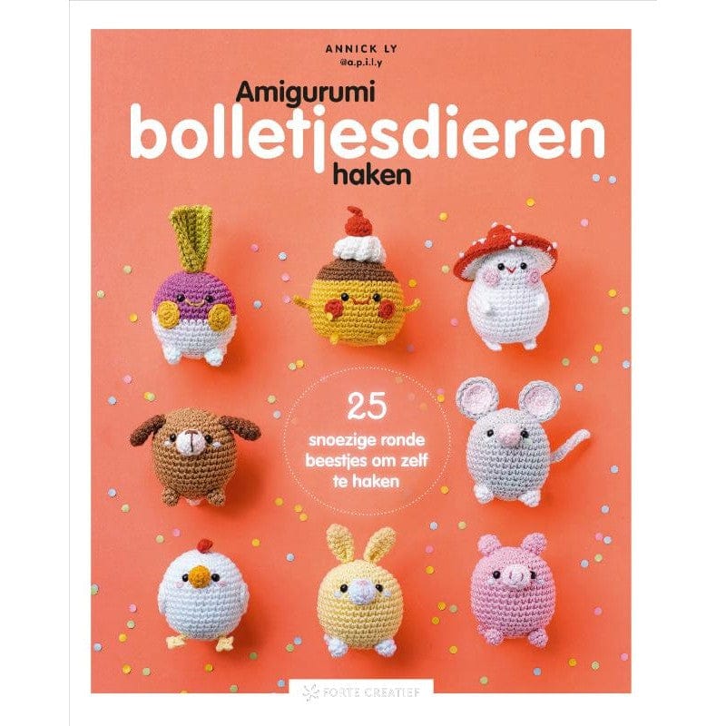 Forte Creatief Boeken Amigurumi bolletjesdieren haken (pre-order)