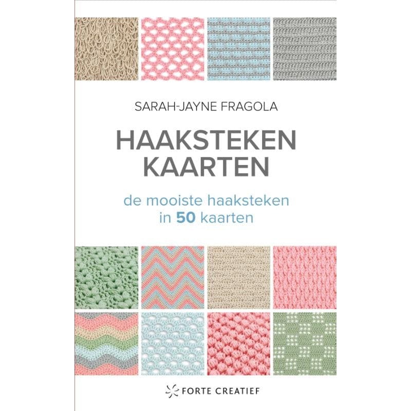 Forte Creatief Boeken Haaksteken kaarten (pre-order)