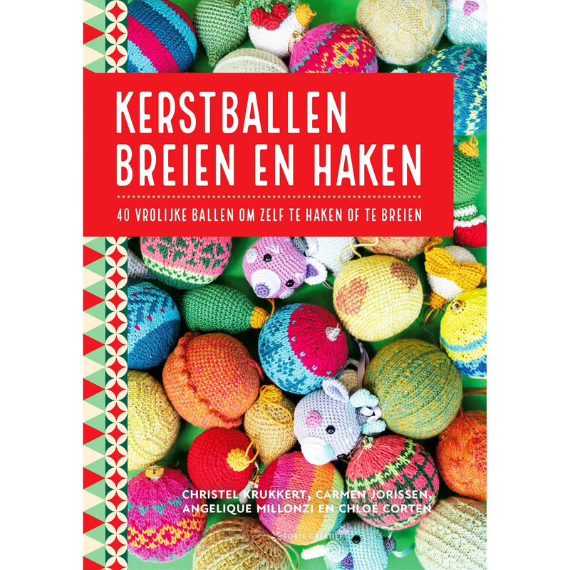 Forte Creatief Boeken Kerstballen breien en haken (pre-order)