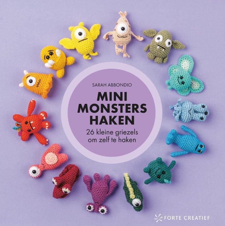 Forte Creatief Boeken Minimonsters haken (pre-order)