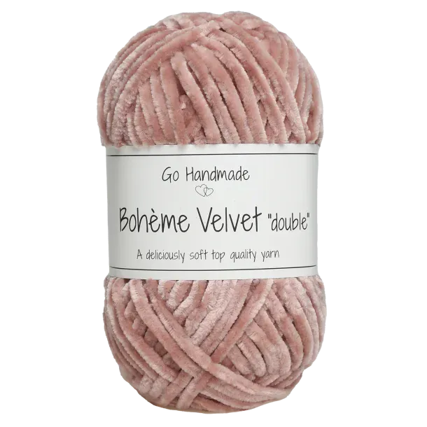 Go Handmade Wol & Garens Go Handmade Bohème Velvet Double 17631 Nude