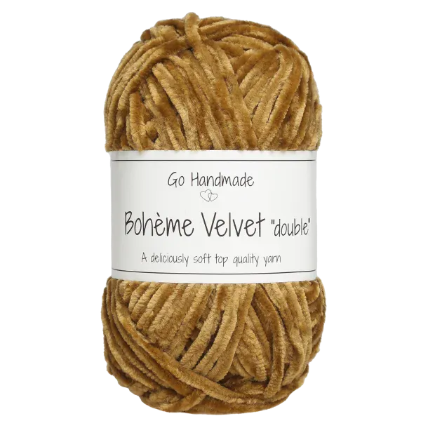 Go Handmade Wol & Garens Go Handmade Bohème Velvet Double 17633 Vintage Curry