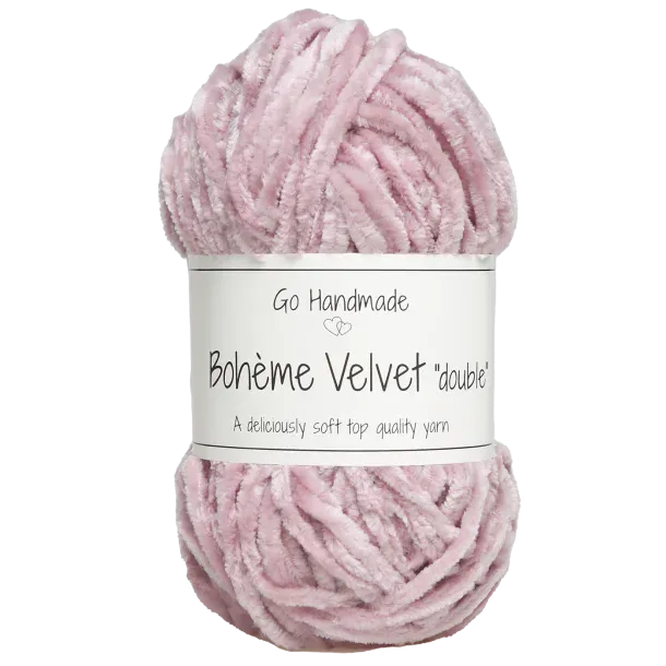 Go Handmade Wol & Garens Go Handmade Bohème Velvet Double 17634 Old Rose