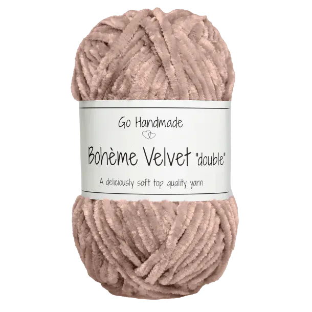 Go Handmade Wol & Garens Go Handmade Bohème Velvet Double 17635 Brown