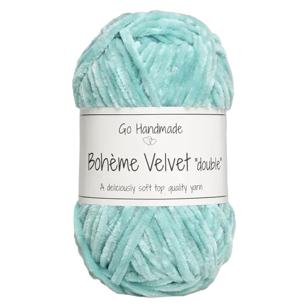 Go Handmade Wol & Garens Go Handmade Bohème Velvet Double 17638 Mint