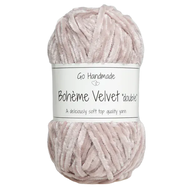 Go Handmade Wol & Garens Go Handmade Bohème Velvet Double 17676 Beige