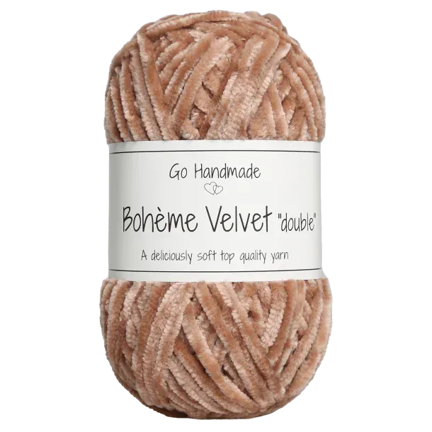 Go Handmade Wol & Garens Go Handmade Bohème Velvet Double 17677 Nougat