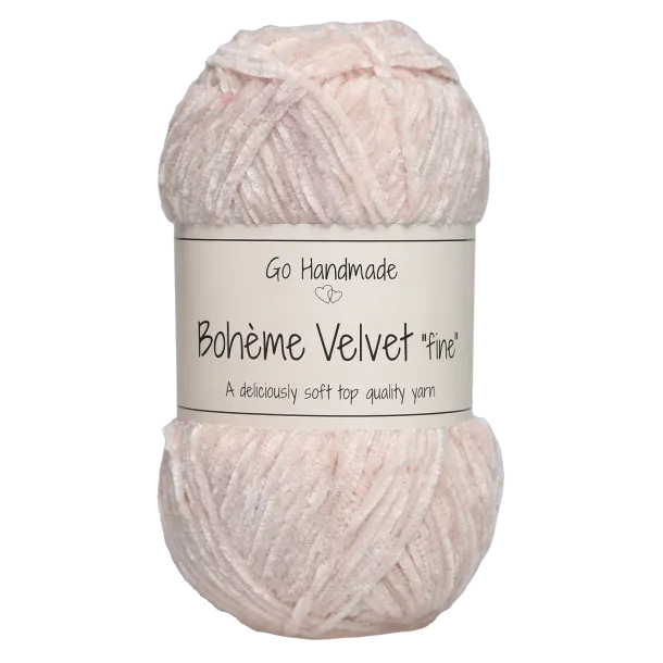 Go Handmade Wol & Garens Go Handmade Bohème Velvet Fine 17609 Sand