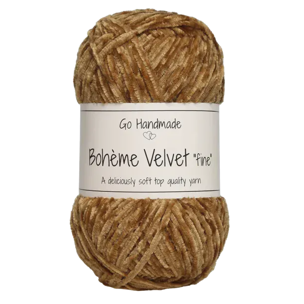 Go Handmade Wol & Garens Go Handmade Bohème Velvet Fine 17613 Vintage Curry