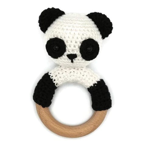 KNUFL Garenpakket: Knufl Rammelaar Panda