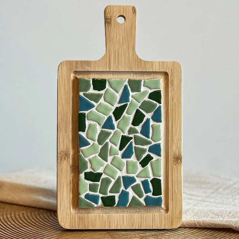 Little Creations DIY-Pakketten Blauw DIY-pakket: Mozaïek Borrelplank Mini