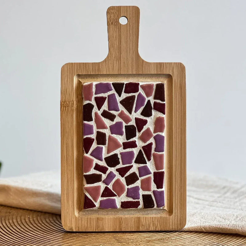 Little Creations DIY-Pakketten Blauw DIY-pakket: Mozaïek Borrelplank Mini