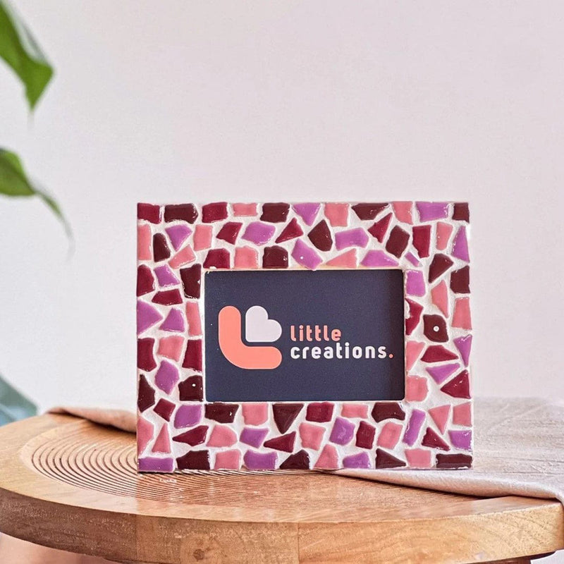 Little Creations DIY-Pakketten Blauw DIY-pakket: Mozaïek Fotolijst