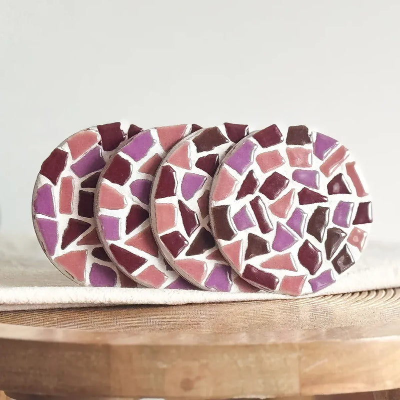 Little Creations DIY-Pakketten Blauw DIY-pakket: Mozaïek Onderzetters