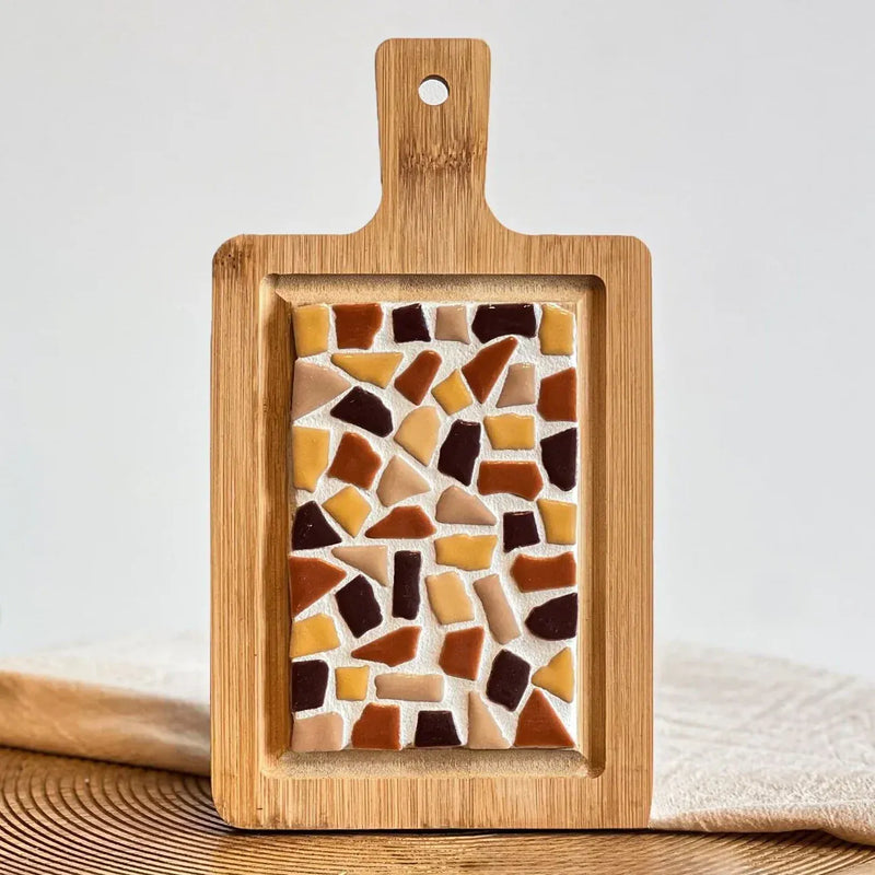 Little Creations DIY-Pakketten Blauw DIY-pakket: Mozaïek Borrelplank Mini