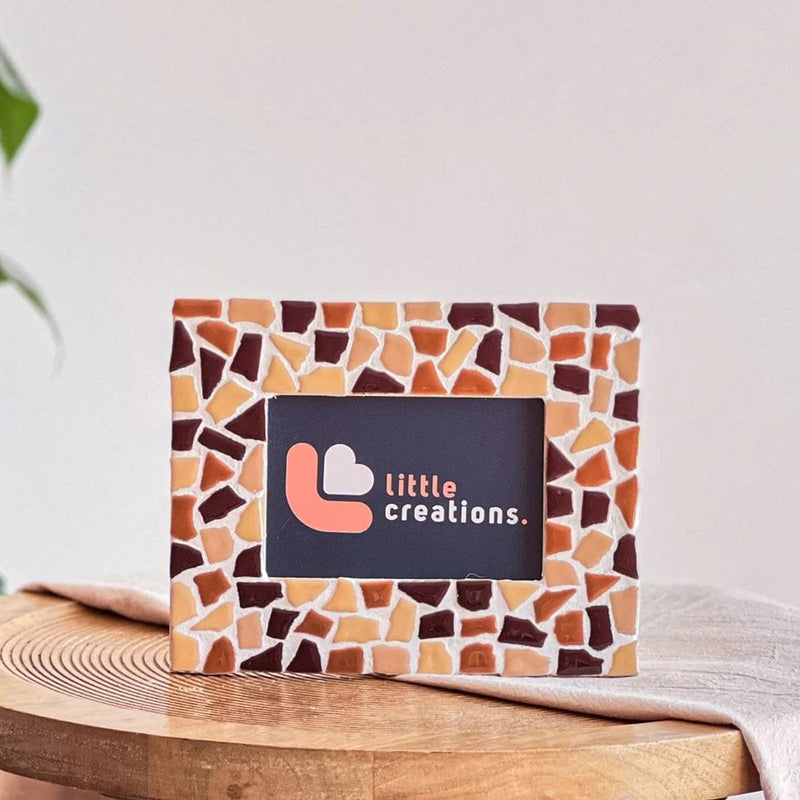 Little Creations DIY-Pakketten Blauw DIY-pakket: Mozaïek Fotolijst