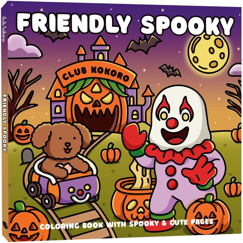 MUS Boeken Kleurboek Club Kokoro - Friendly Spooky