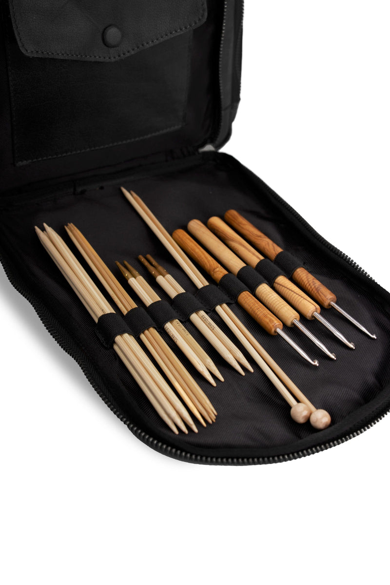 MUUD Opberging Black Muud Gwen Handgemaakte leren schoudertas (pre-order)