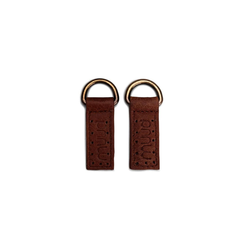 MUUD Opberging Black Muud Caisa Leren Band met D-Ring 6,5 x 2cm