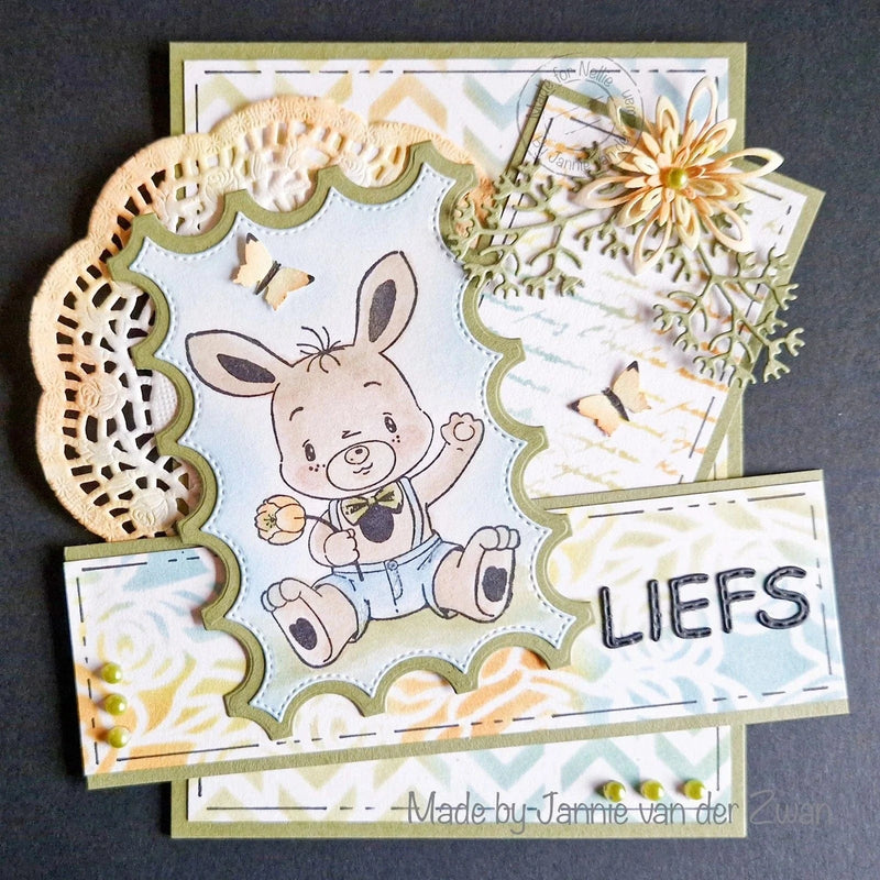 Nellie's Choice Clear Stamps Nellie's Cuties - Clear Stempels Bunny