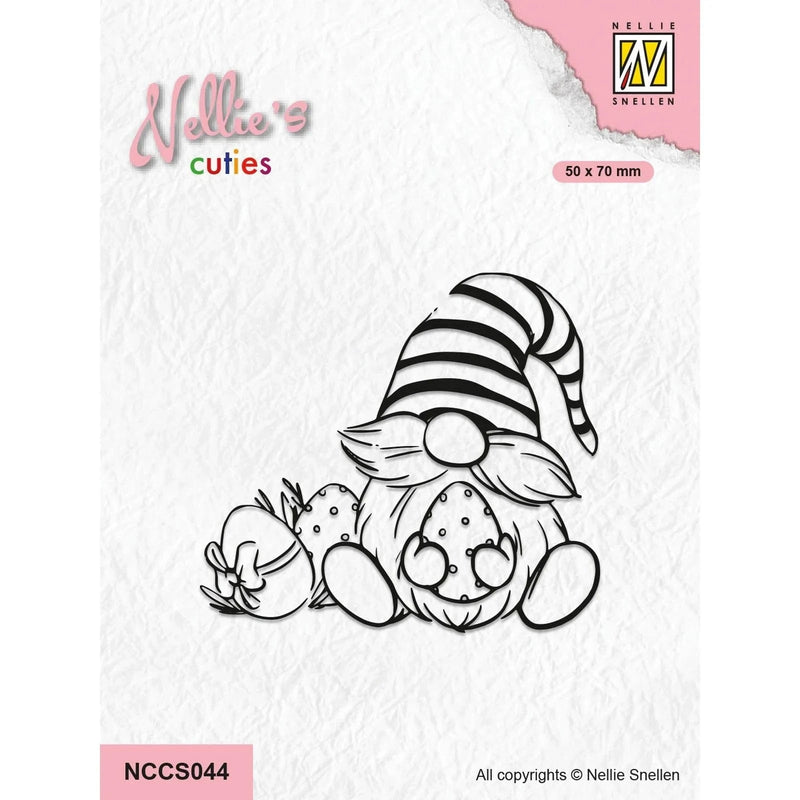 Nellie's Choice Clear Stamps Nellie's Cuties - Clear Stempels Easter Gnome