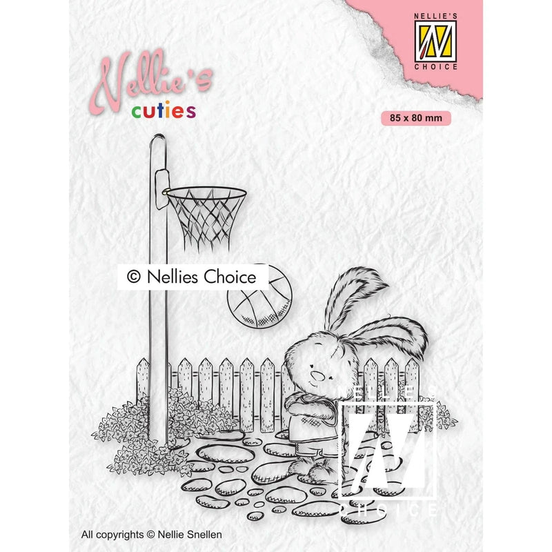 Nellie's Choice Clear Stamps Nellie's Cuties - Clear Stempels Lars The Sportsman