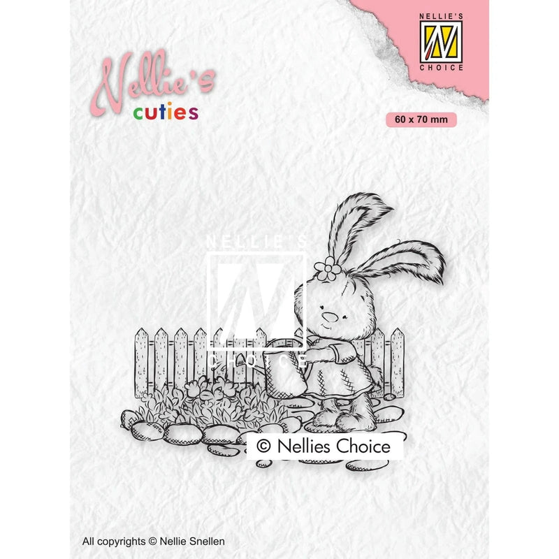 Nellie's Choice Clear Stamps Nellie's Cuties - Clear Stempels Lena Gardening
