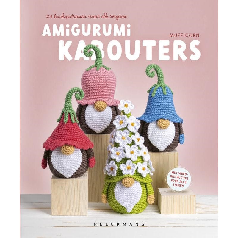 Pelckmans Boeken Amigurumi Kabouters (pre-order)