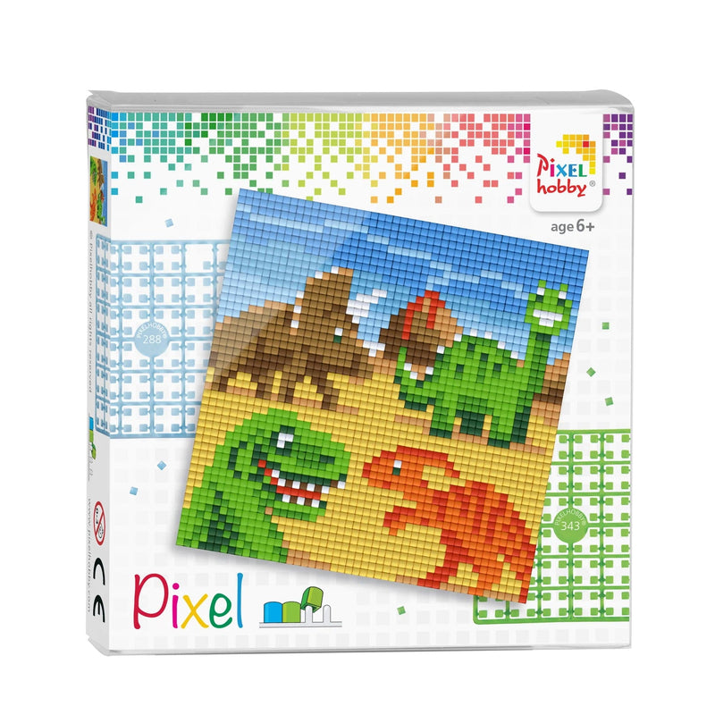 Pixelhobby DIY-Pakketten Pixelhobby Dinosaures