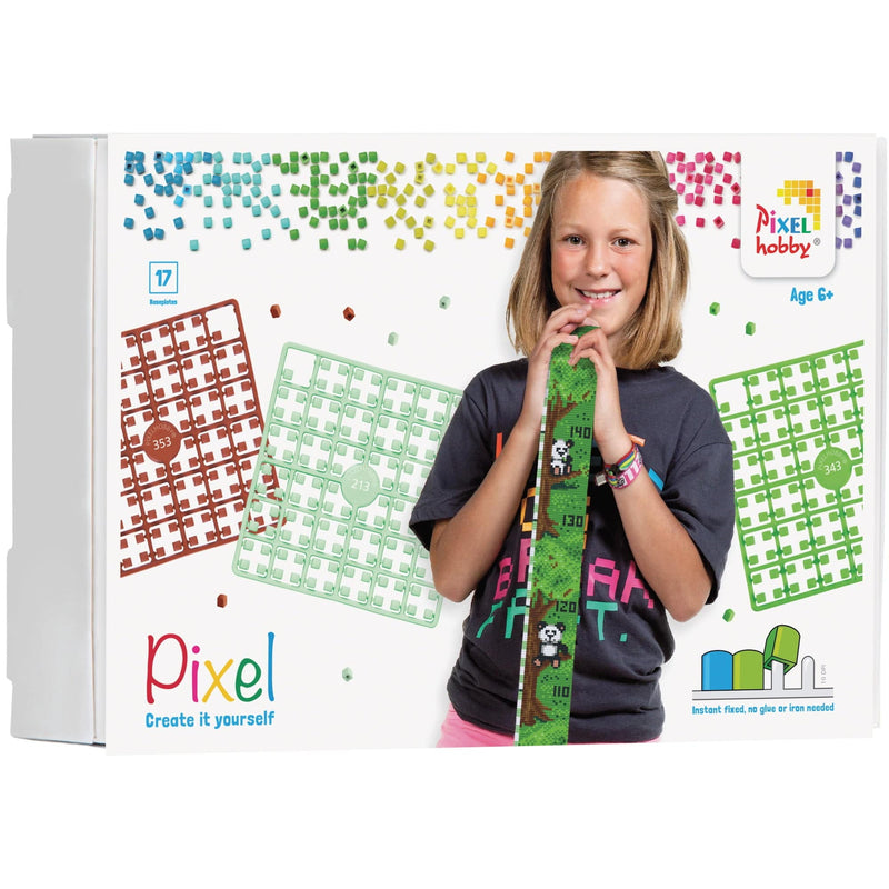 Pixelhobby DIY-Pakketten Pixelhobby Groeimeter Panda's