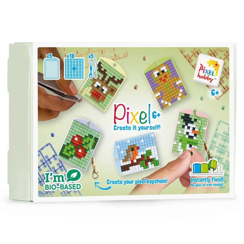 Pixelhobby DIY-Pakketten Pixelhobby Medaillon Thema Box - Kerst II