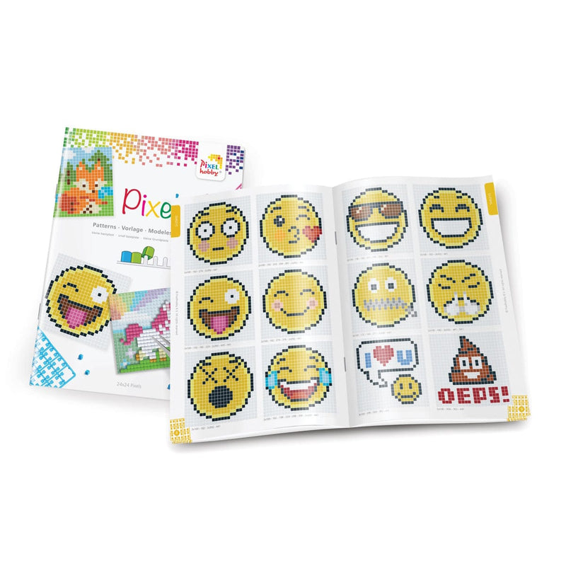 Pixelhobby DIY-Pakketten Pixelhobby Patronenboek Basisplaat 6 x 6 cm
