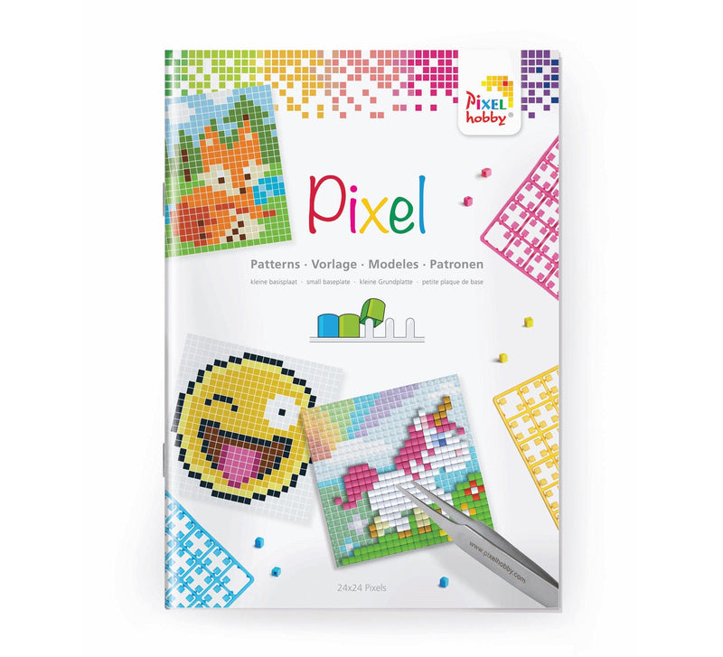 Pixelhobby DIY-Pakketten Pixelhobby Patronenboek Basisplaat 6 x 6 cm