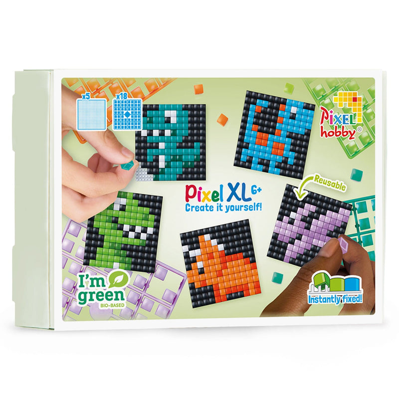 Pixelhobby DIY-Pakketten Pixelhobby Pixel XL Thema Box - Dinosaurussen