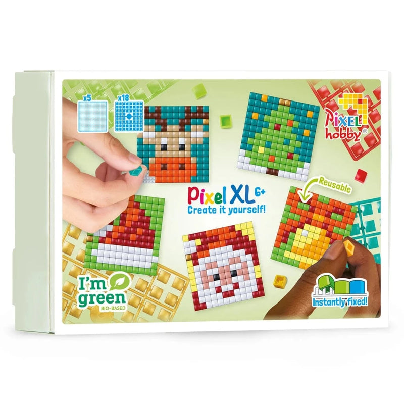 Pixelhobby DIY-Pakketten Pixelhobby Pixel XL Thema Box - Kerst