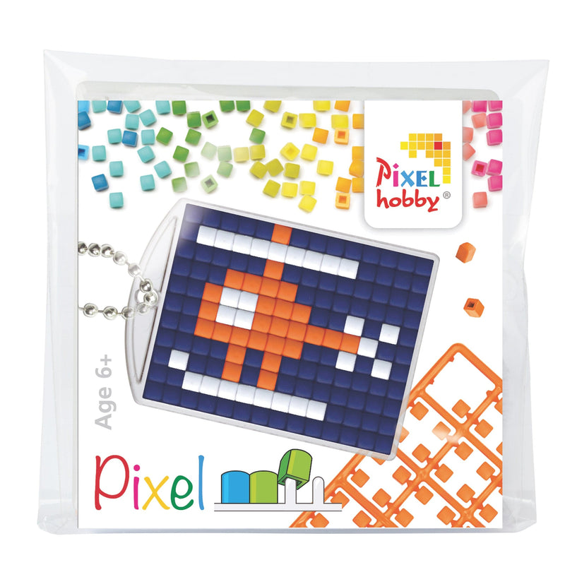 Pixelhobby DIY-Pakketten Pixelhobby Setje Medaillon Helicopter