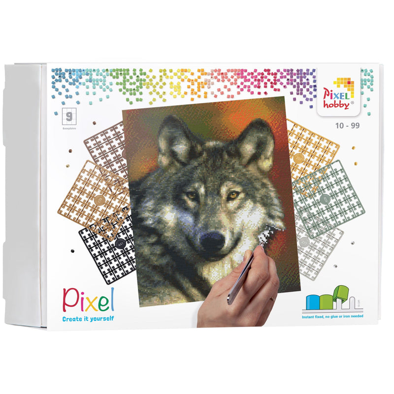 Pixelhobby DIY-Pakketten Pixelhobby Wolf