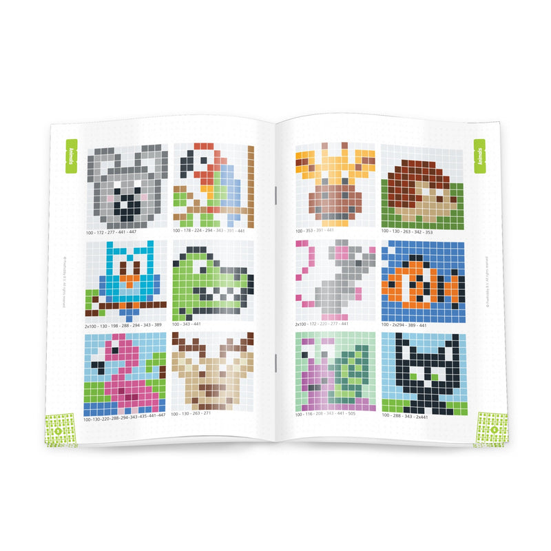 Pixelhobby DIY-Pakketten Pixelhobby XL Patronenboek Basisplaat 12 x 12 pixels