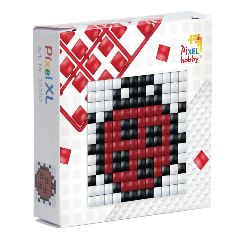 Pixelhobby DIY-Pakketten Pixelhobby XL Starter Setje Lieveheersbeestje