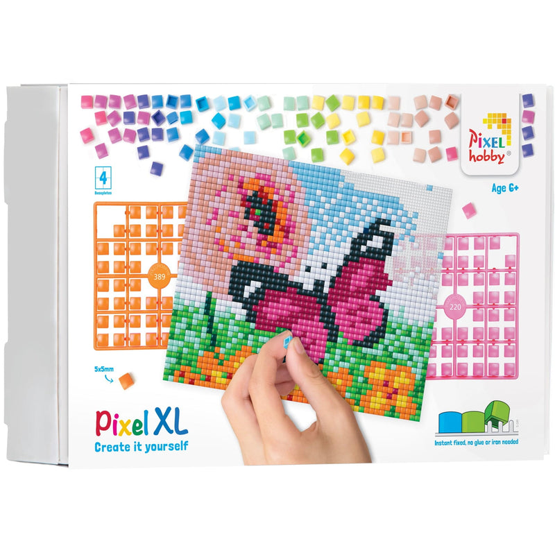 Pixelhobby DIY-Pakketten Pixelhobby XL Vlinder (4 basisplaten)