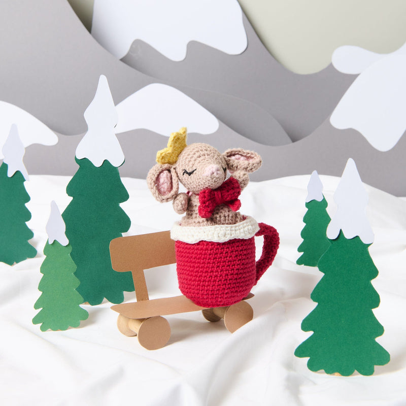 RicoDesign Haakpakketten Haakpakket: Daisy the Christmas Cookie Donkey