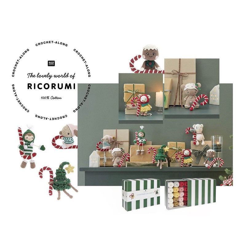 RicoDesign Haakpakketten Haakpakket: Ricorumi Kerst CAL Box 4