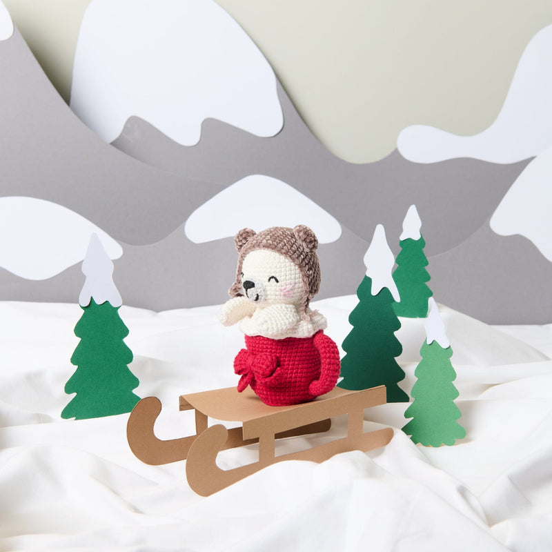 RicoDesign Haakpakketten Haakpakket: Daisy the Christmas Cookie Donkey