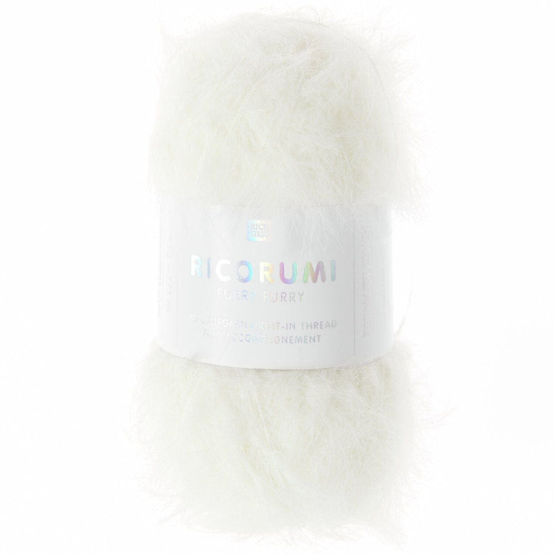 RicoDesign Wol & Garens Ricorumi Furry Furry 01 White
