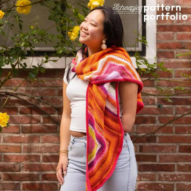 Scheepjes Garenpakketten Garenpakket: Zinnia Zigzag Scarf